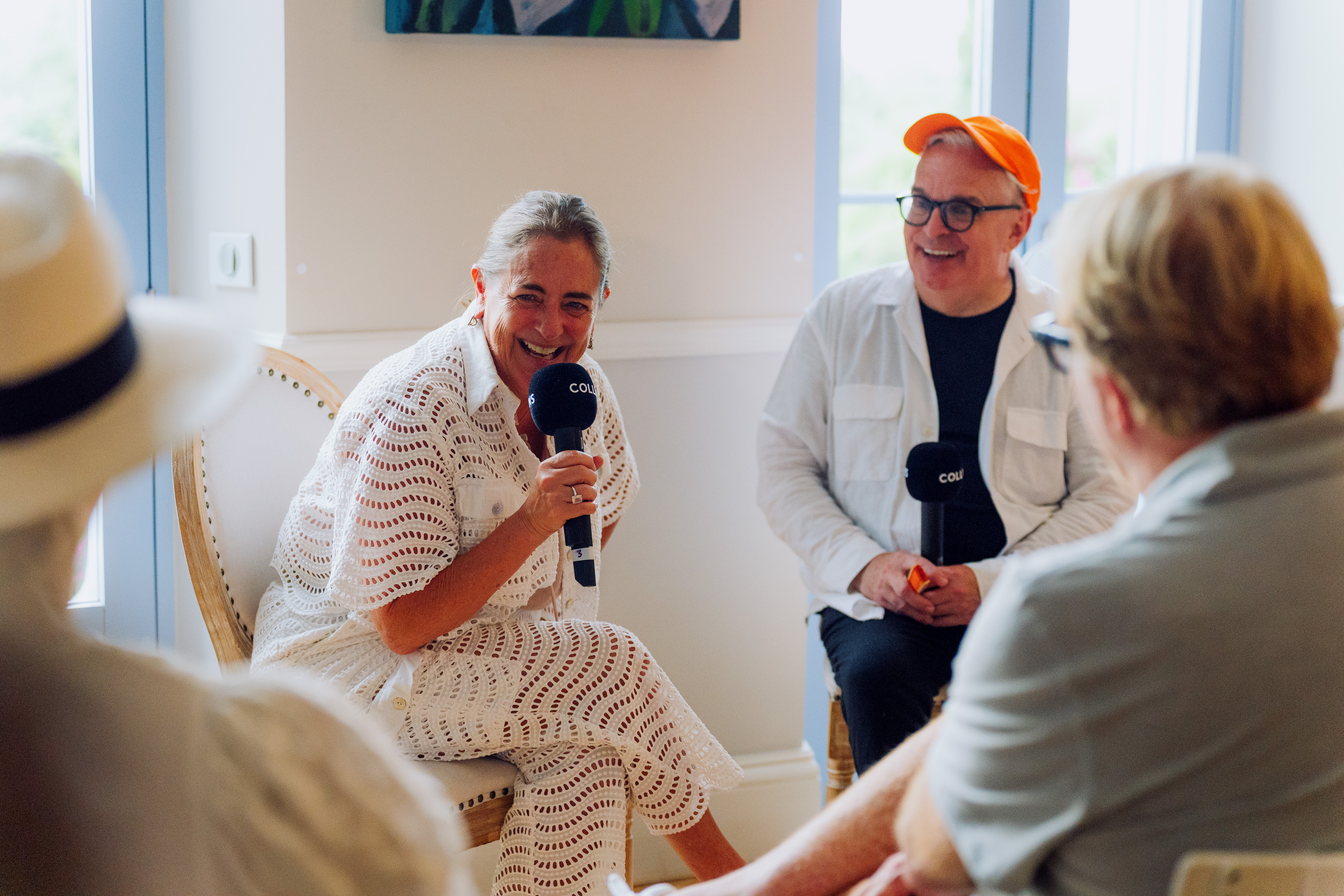 Panel conversation at COLLINS House