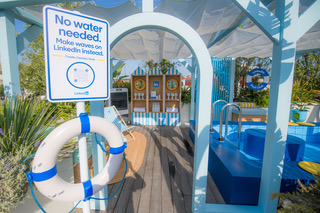 LinkedIn pool signage: No water needed, make waves on LinkedIn instead